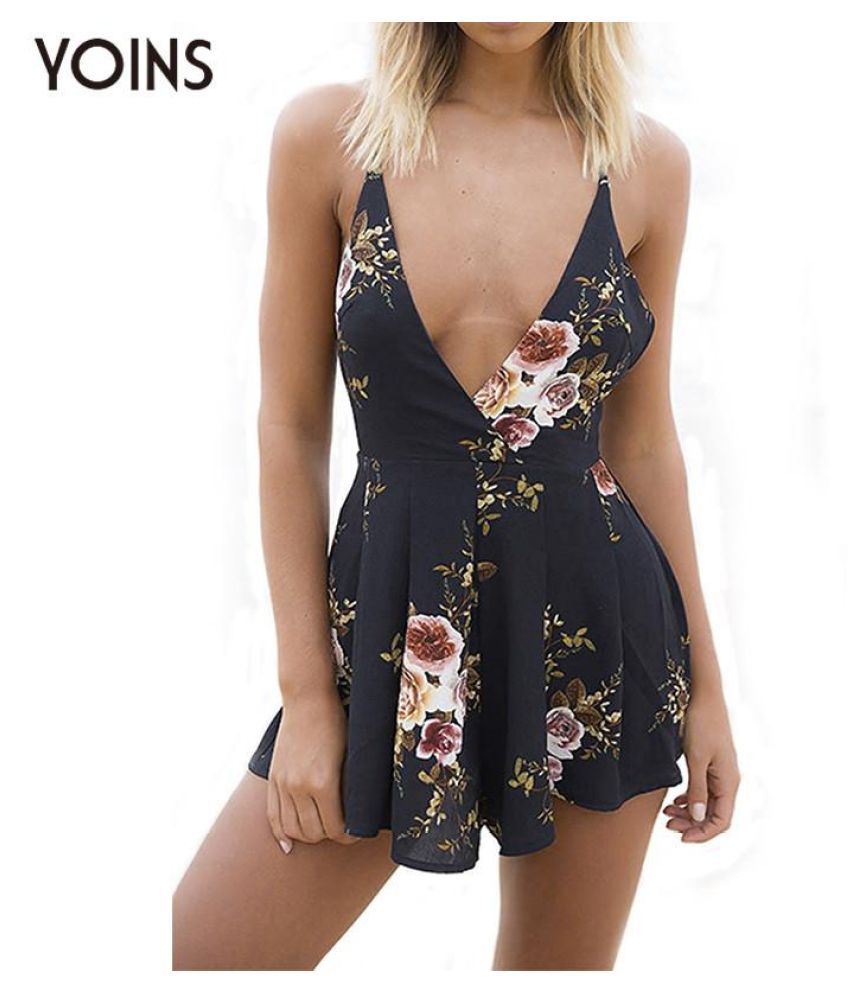 plus size beach playsuit