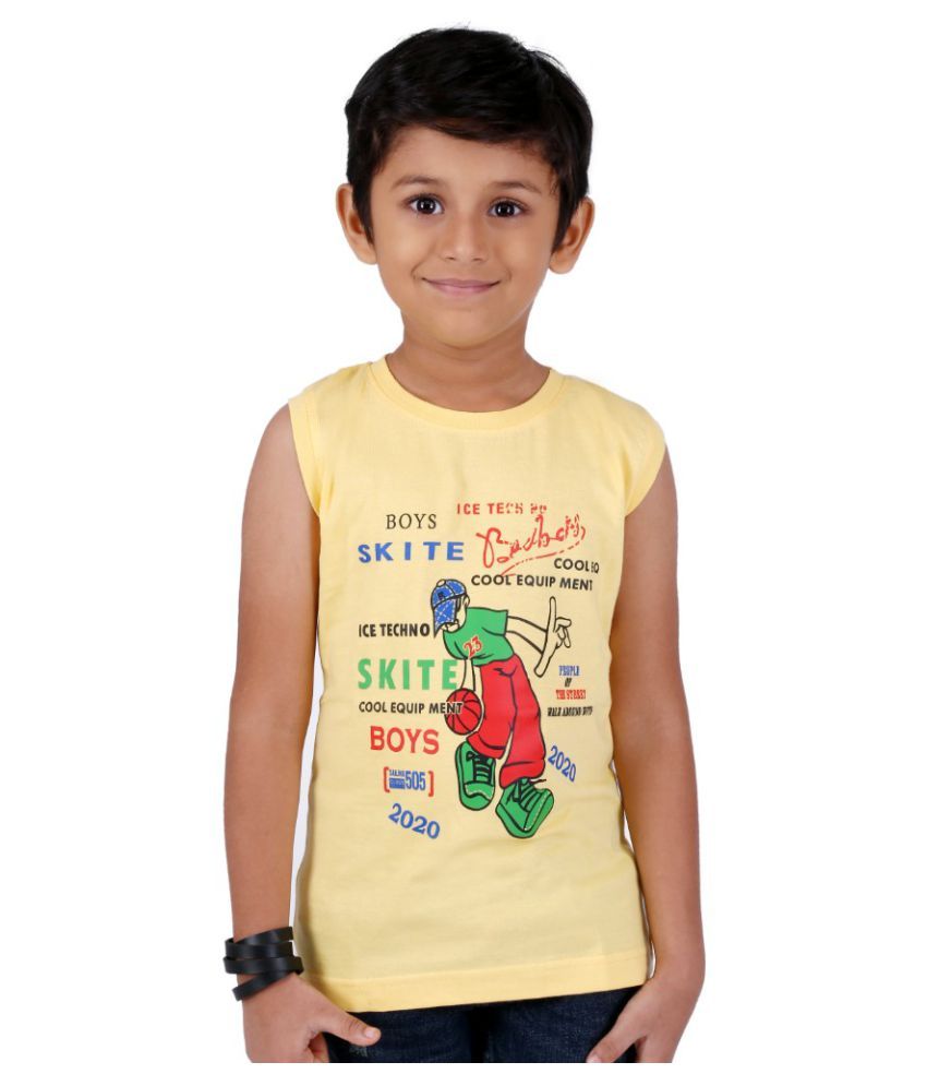 sleeveless t shirt for boys