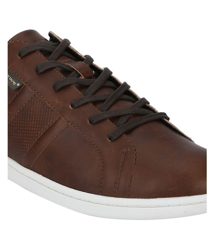 red tape men tan sneakers
