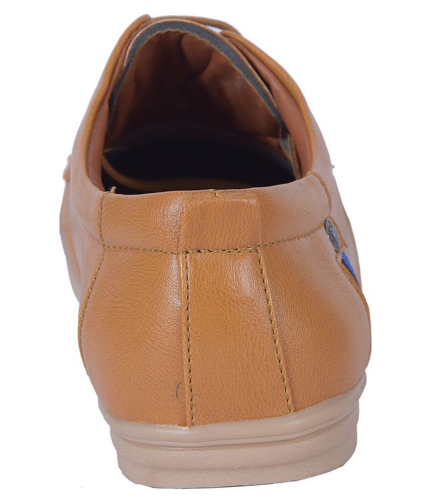office tan shoes