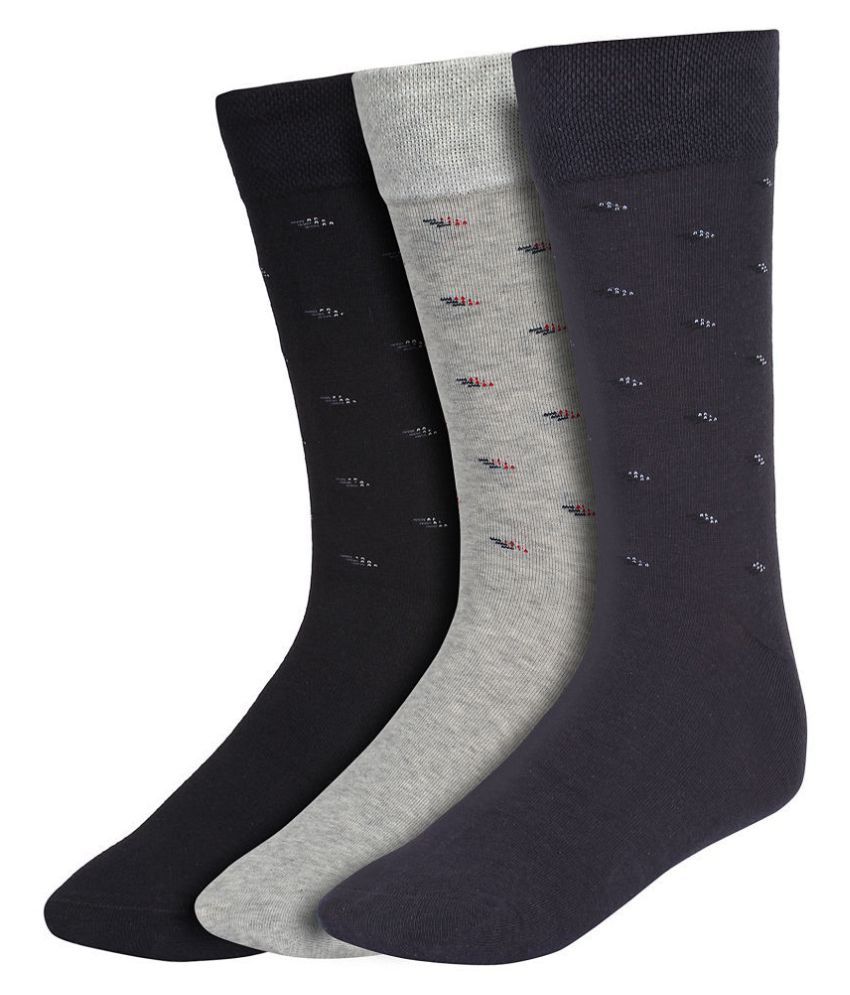     			Creature Gray Formal Mid Length Socks