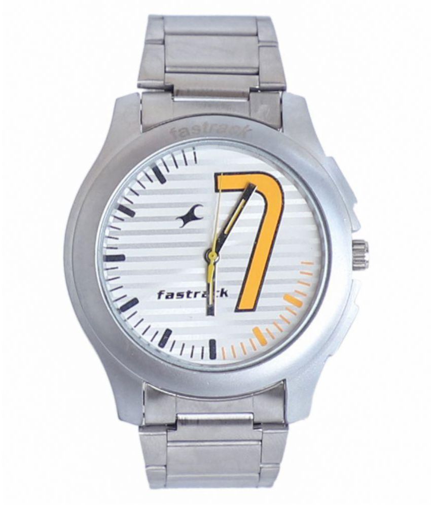 fastrack 3099sm02 metal analog men's watch