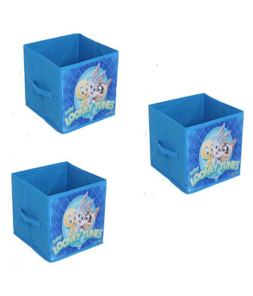     			Loony Tunes Toys Organizer, (Set of 3) Storage Box for Kids, Small - Loony Tunes3