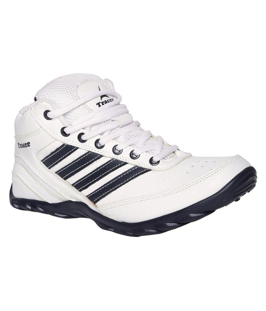 Tracer White Running Shoes - Buy Tracer White Running Shoes Online at ...