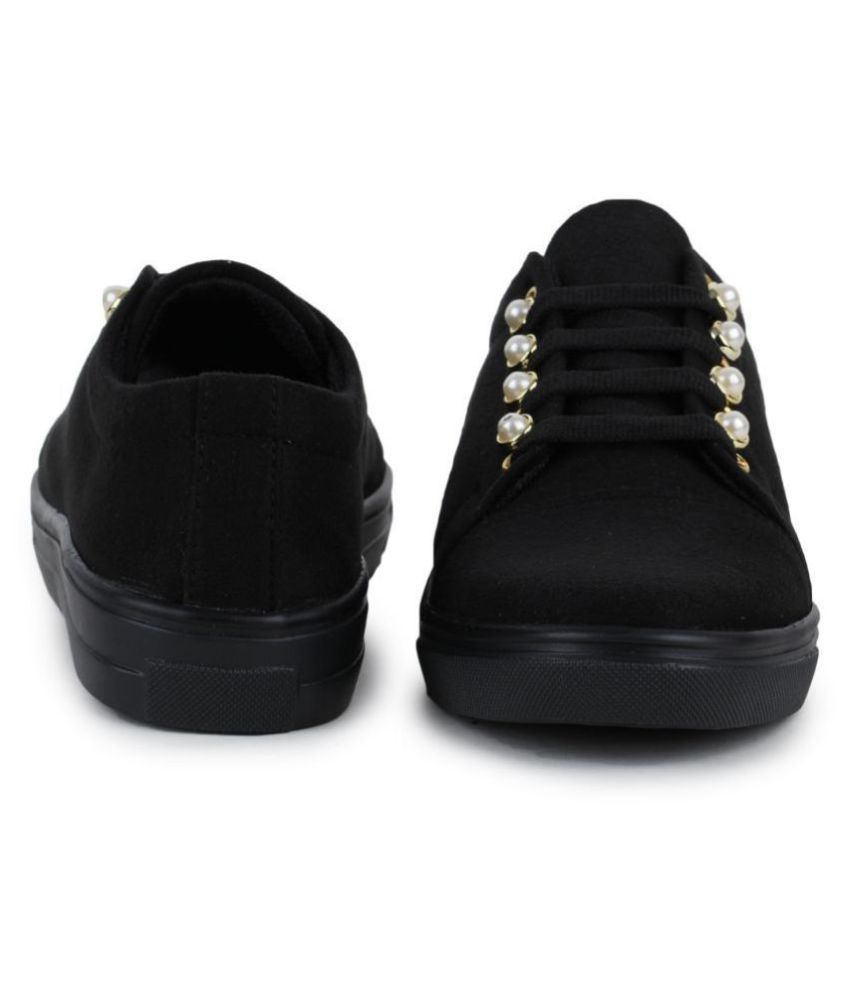 snapdeal black shoes