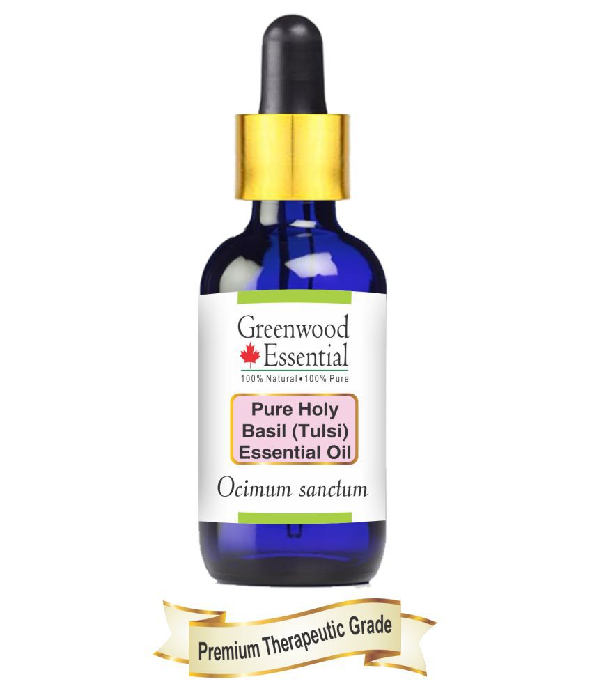     			Greenwood Essential Pure Holy Basil (Tulsi) Essential Oil 100 ml