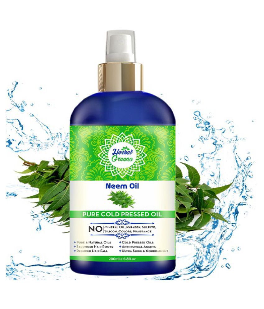 HerbalGreens Organic Neem Oil 200 ml: Buy HerbalGreens Organic Neem Oil ...