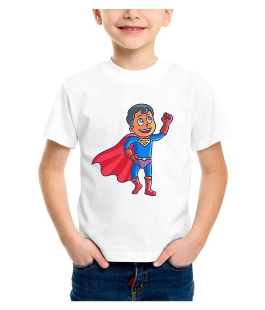 Limit Fashion Store - Superman Cartoon Design Kids T-Shirt (BOYS/GIRLS) -  Buy Limit Fashion Store - Superman Cartoon Design Kids T-Shirt (BOYS/GIRLS)  Online at Low Price - Snapdeal