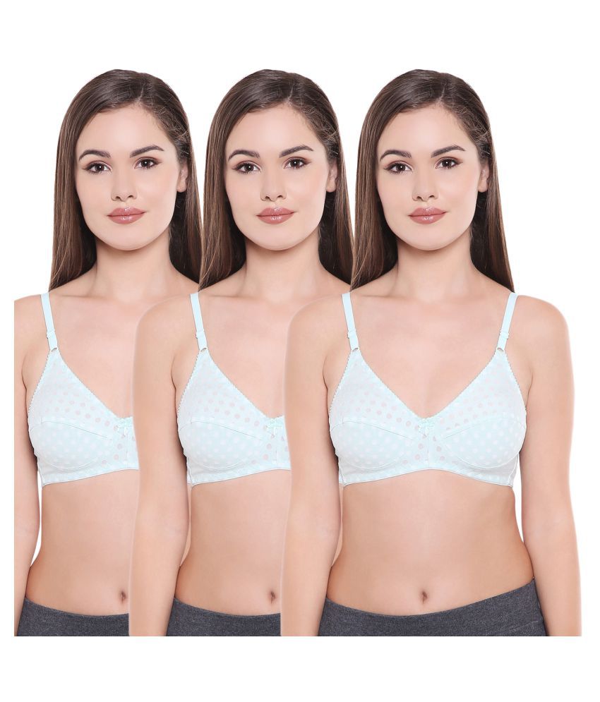     			Bodycare Poly Cotton T-Shirt Bra - Turquoise