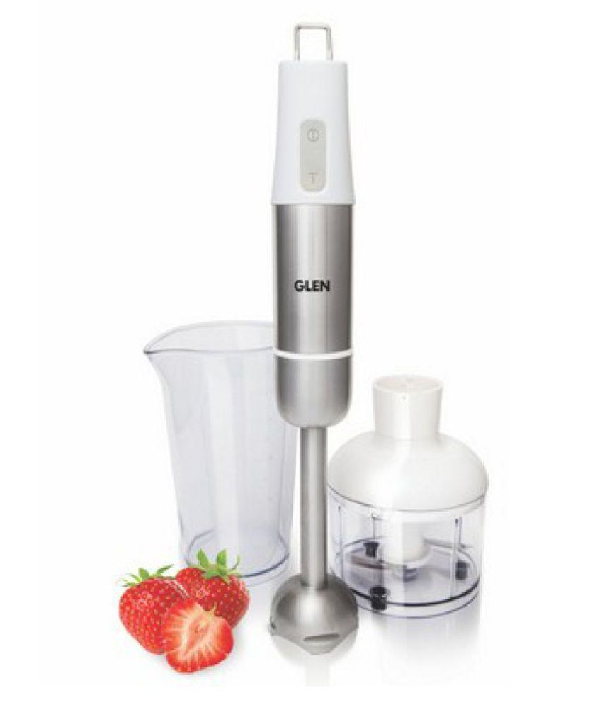 Glen Hand Blender plus Chopper 4062 Chopper & Blender White Price in