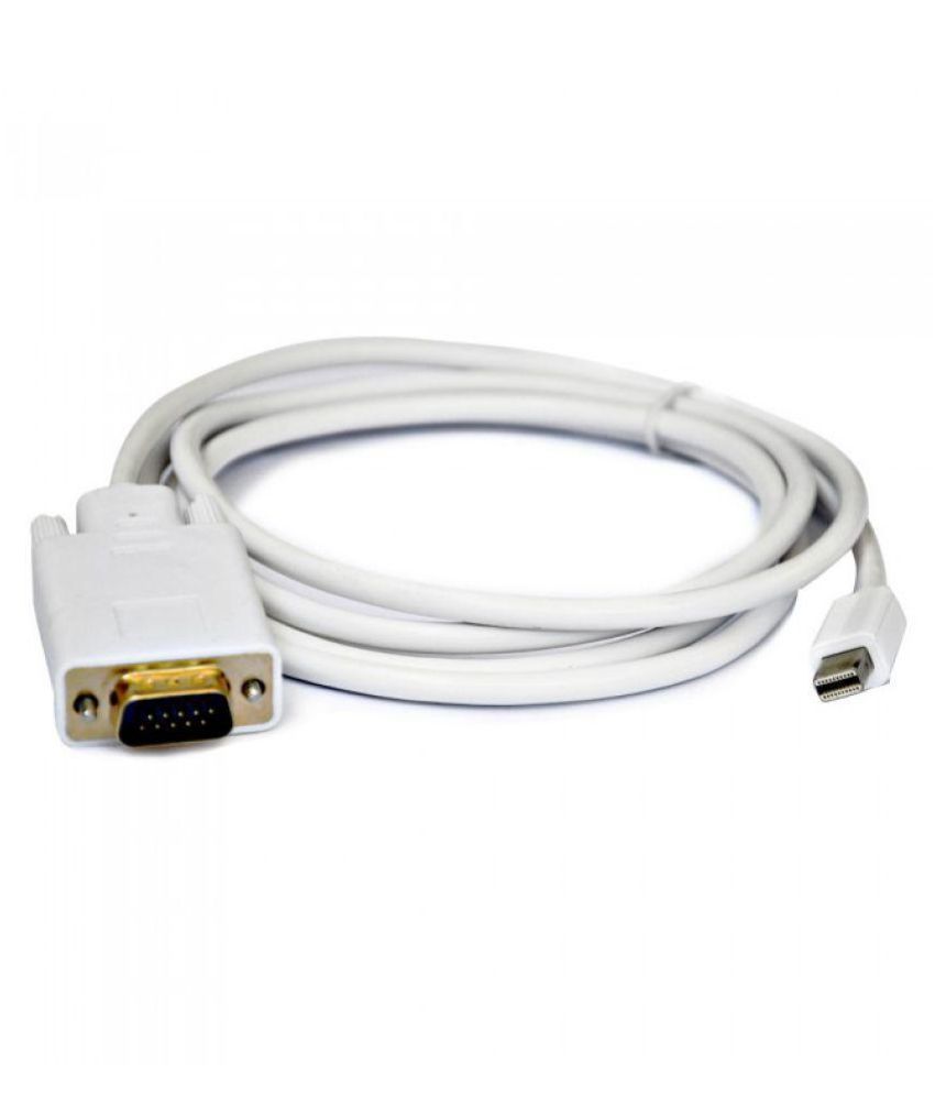 LipiWorld 1.5m Display Cable Mini Dp to Vga Cable For MacBook Pro Air