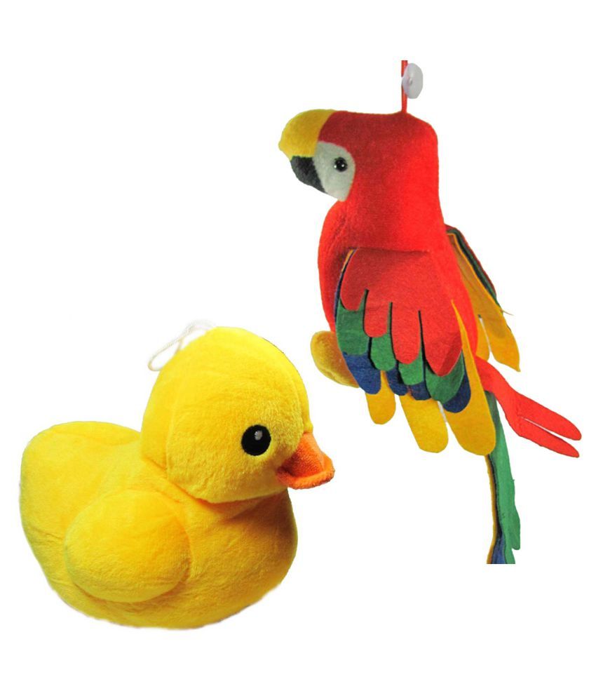 Musical Beautiful stuffed Duck and Parrot toy for Kids Buy Musical