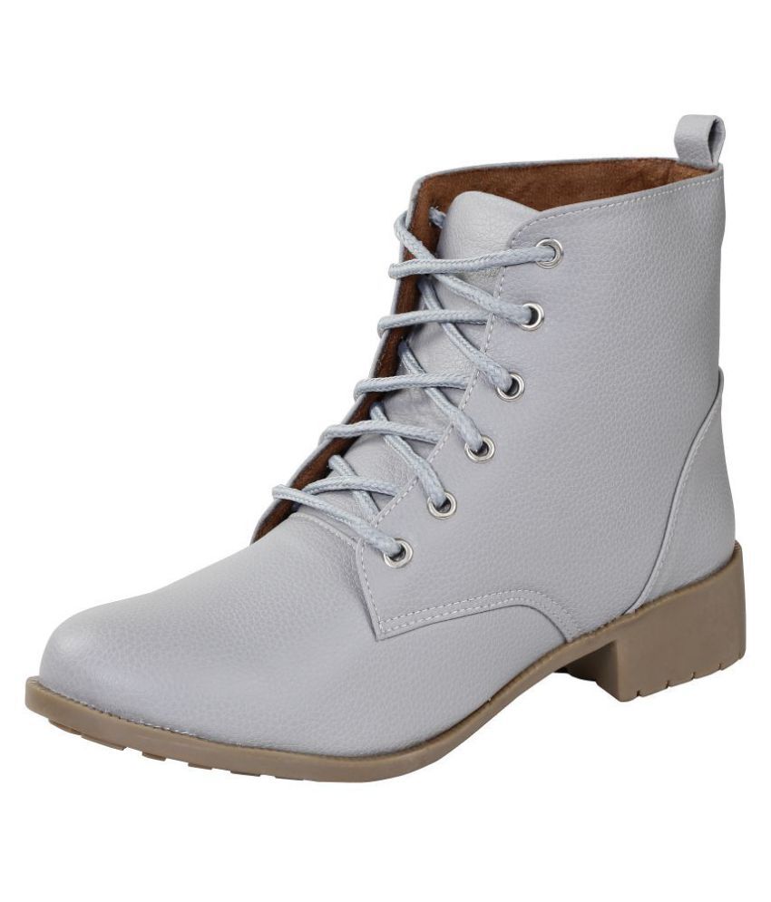 Catbird Gray Ankle Length Bootie Boots Price in India Buy Catbird Gray