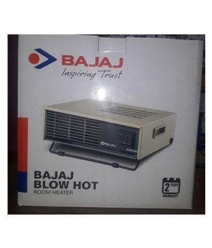 Bajaj Appliances 1000 2000 Bajaj Blow Hot Room Heater Fan