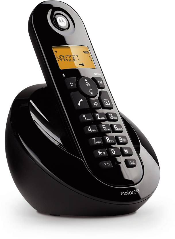     			Motorola C601i Cordless Landline Phone ( Black )