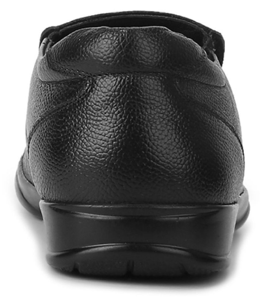 red chief shoes black leather
