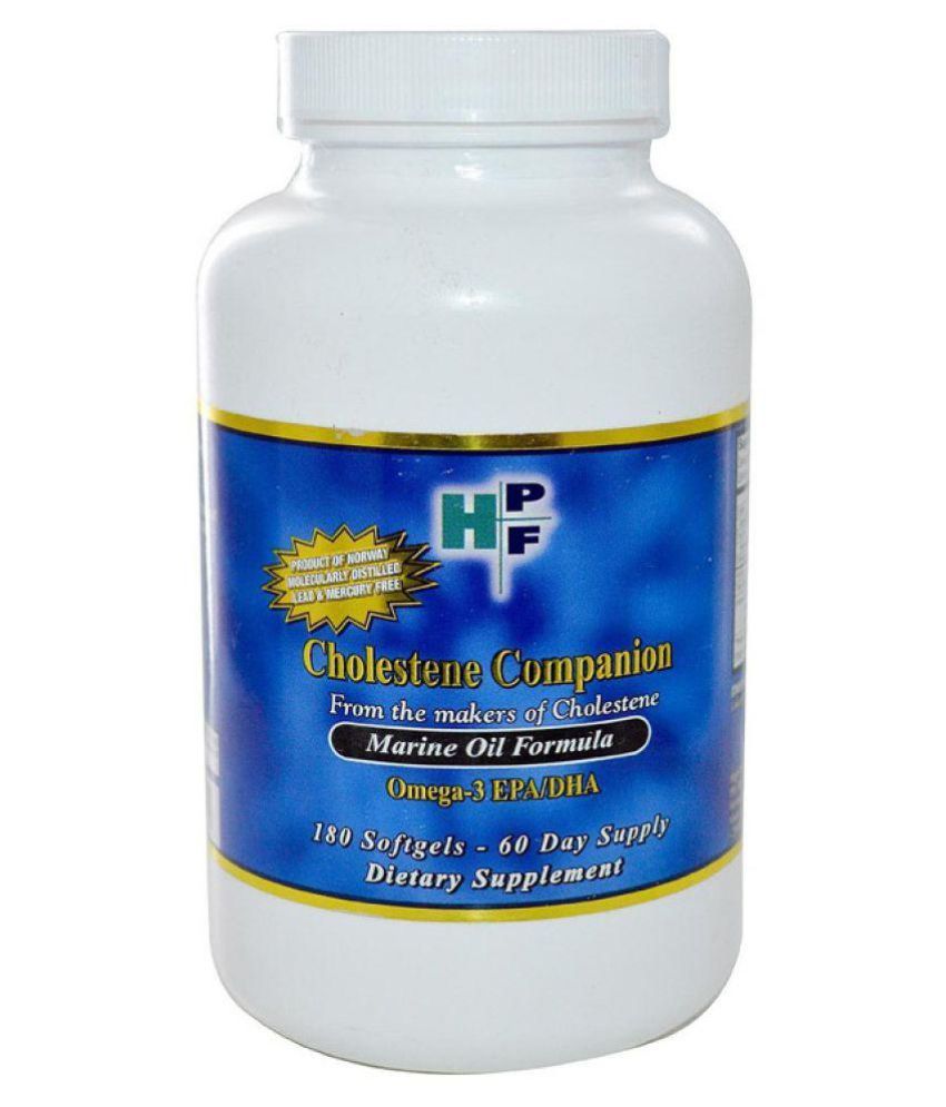 Healthy Origins HPF Cholestene Companion Omega-3 (EPA 300 mg/DHA 200 mg)  180 no.s Multivitamins Softgel: Buy Healthy Origins HPF Cholestene  Companion Omega-3 (EPA 300 mg/DHA 200 mg) 180 no.s Multivitamins Softgel at
