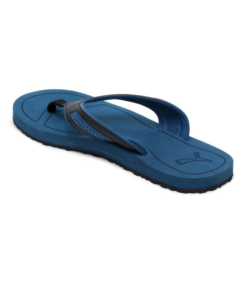 Puma Blue Thong Flip Flop Price in India- Buy Puma Blue Thong Flip Flop Online at Snapdeal