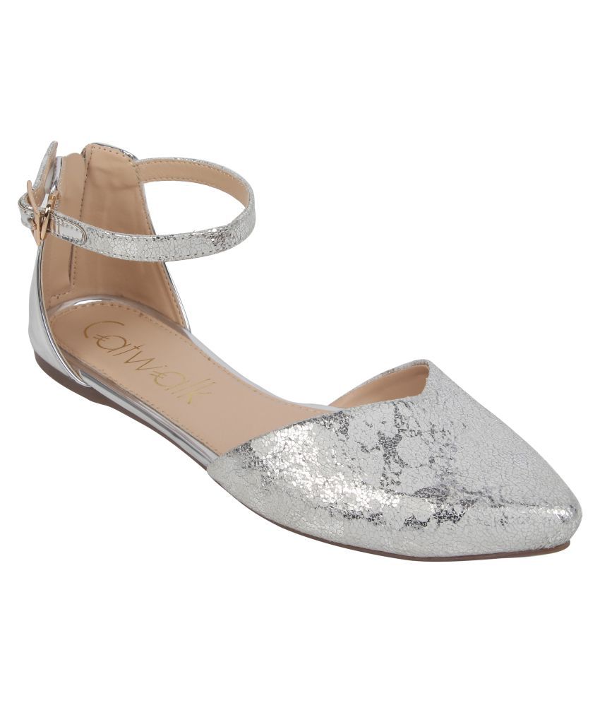 silver flats 9.5
