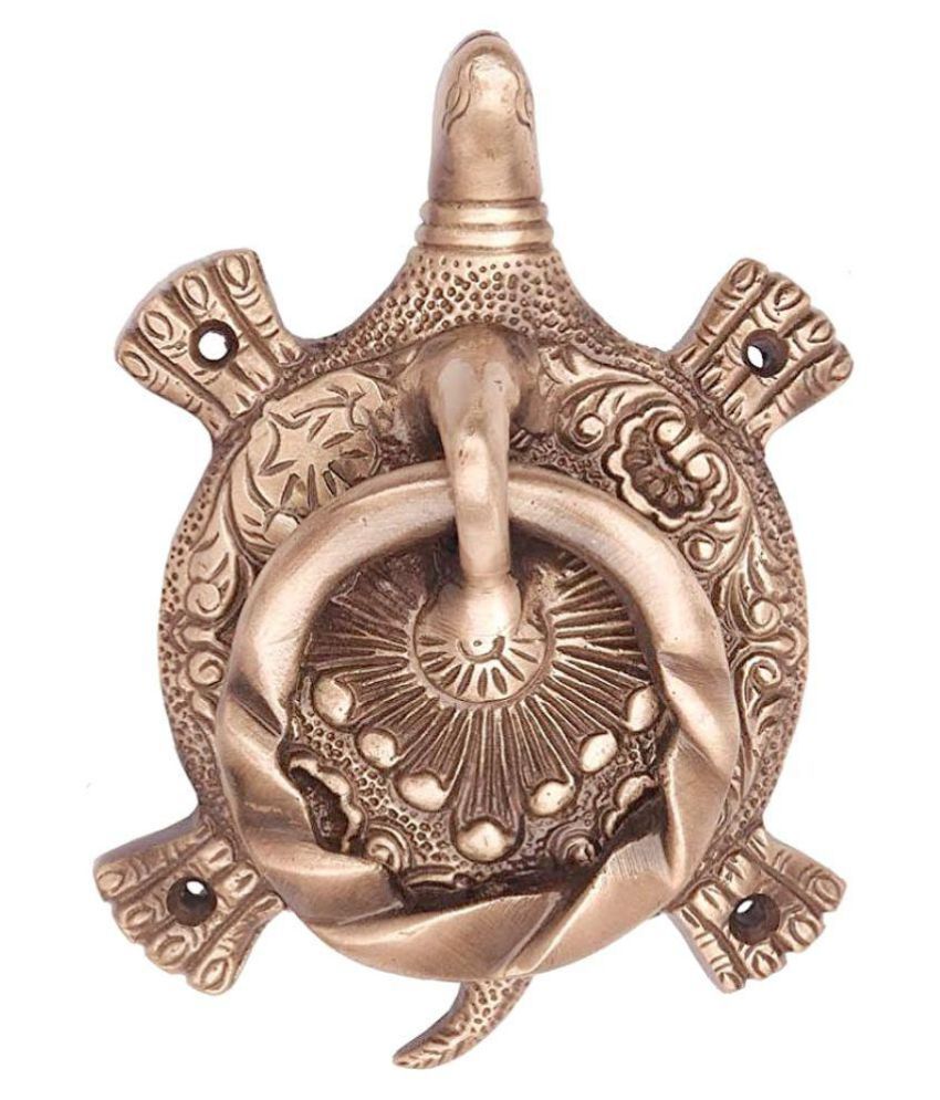 Buy Kratidecor Fengshui Tortoise Style Decorative Brass Door Knocker ...