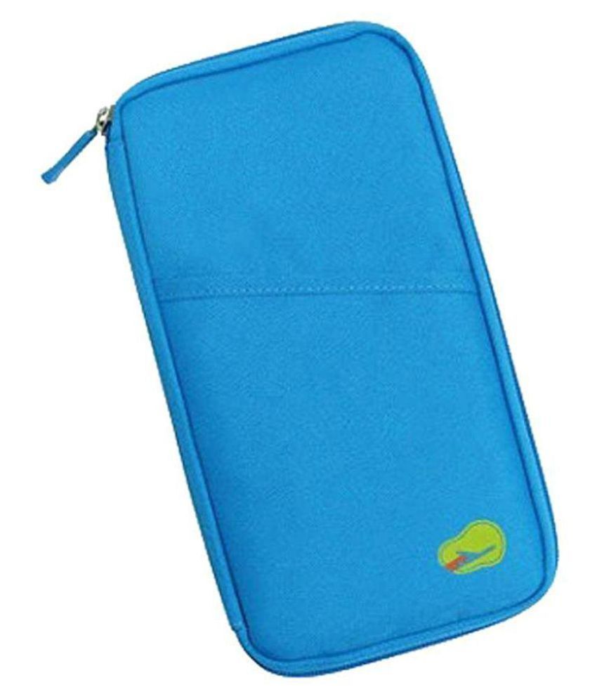 Kanha Passport Holder Pouch Nylon Blue Passport Holder Buy Kanha
