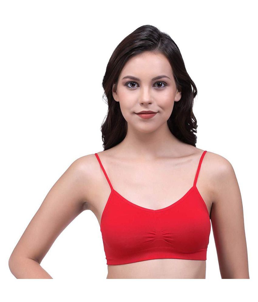 Buy Tcg Cotton Lycra T Shirt Bra Red Online At Best Prices In India 7040