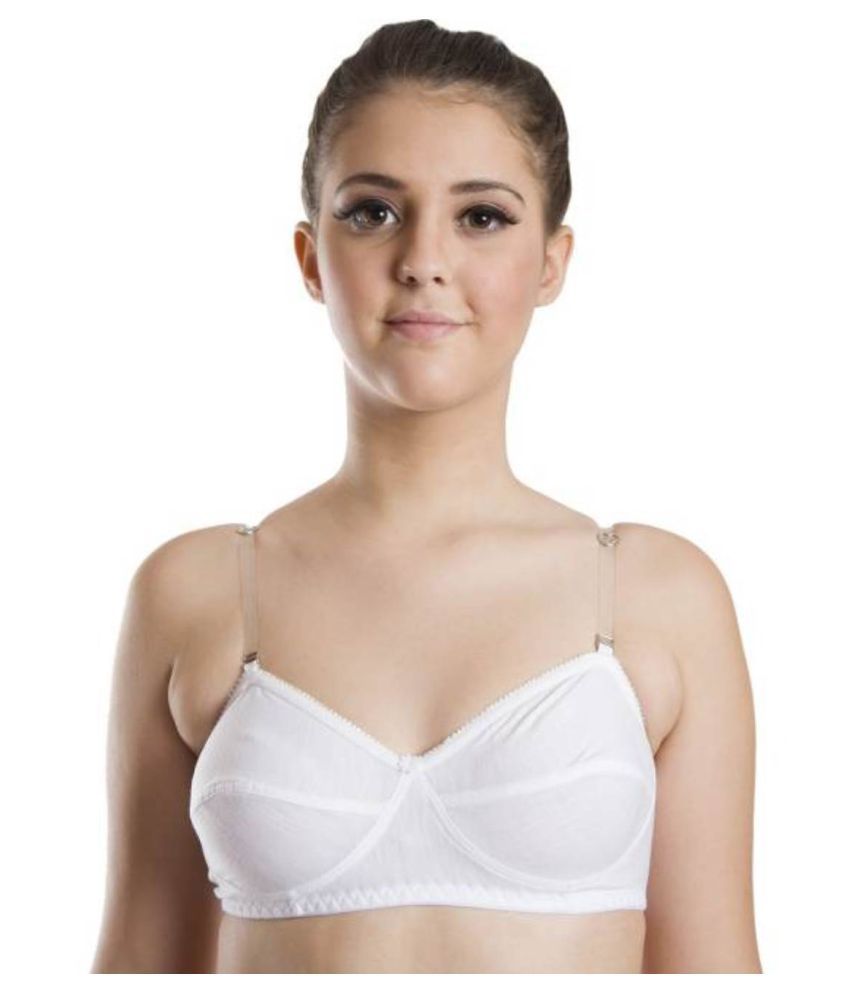     			TCG Cotton Strapless - White