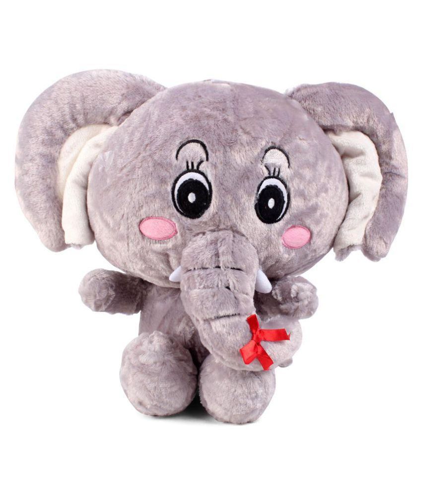     			Tickles Sweet Big Ear Elephant Stuffed Soft Plush Animal Toy for Kids (Size: 30 cm Color: Grey)
