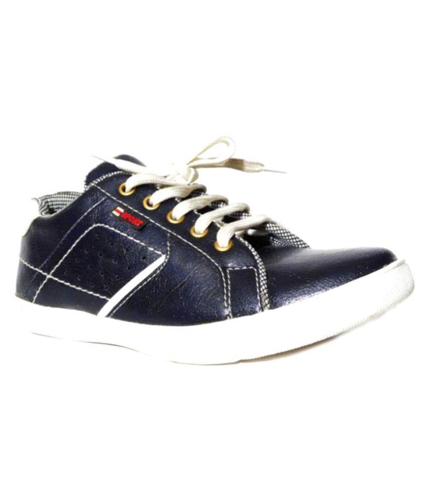 dark blue casual shoes
