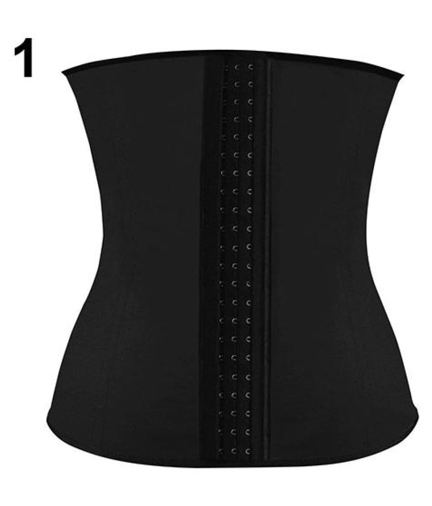 Girl Waist Cincher Plus Size Steel Boned Corset Bustier Waist Slimming - Buy Girl Waist Cincher Plus Size Steel Corset Bustier Waist Slimming Shapewear Online at Low Price in India -