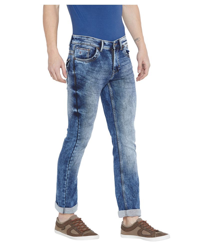 Duke - Grey 100% Cotton Regular Fit Men's Jeans ( Pack of 1 ) - Buy ...