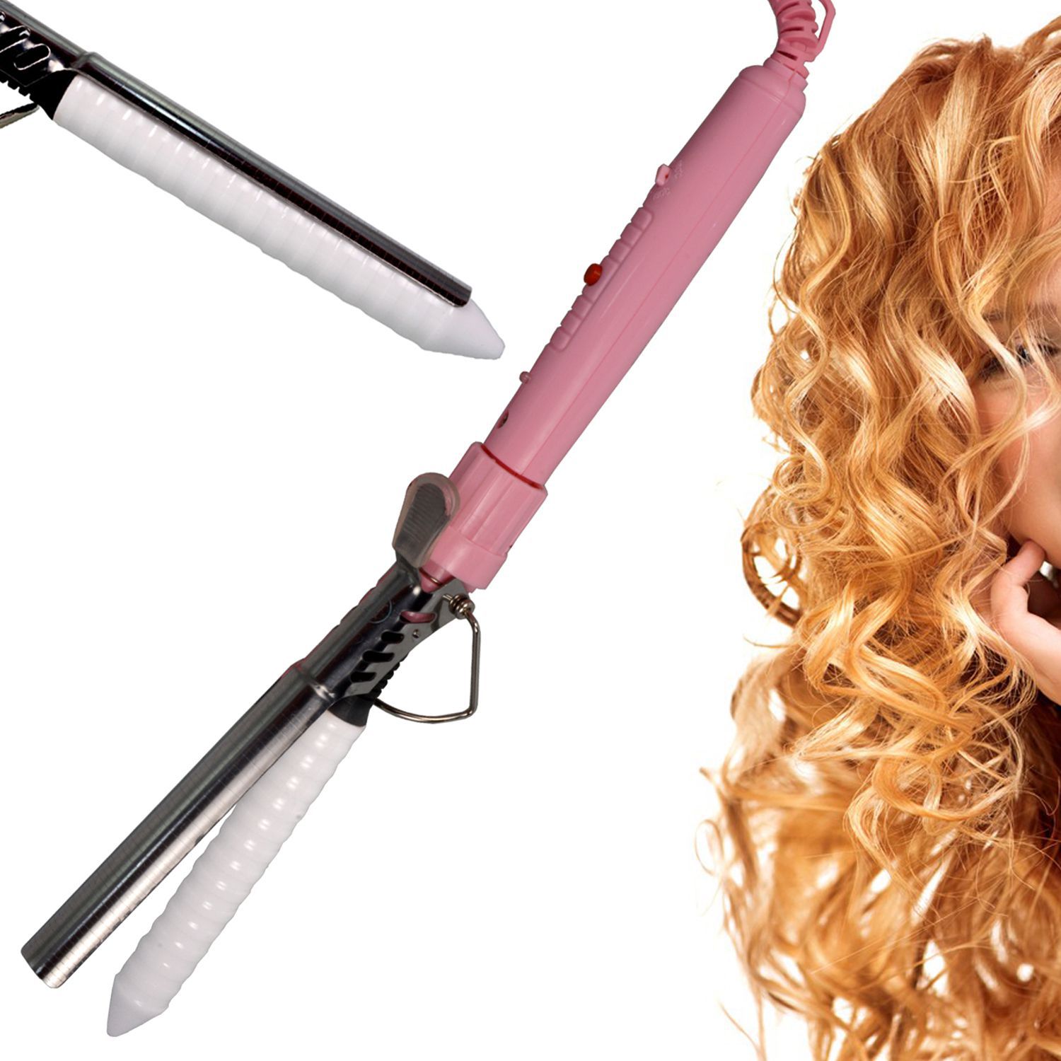 VG Ceramic Hair Curler C20 25mm Size Professional Hair Curling Iron EU  Plug Hair Heated Roller Buy Online at Best Prices in Bangladesh   Darazcombd