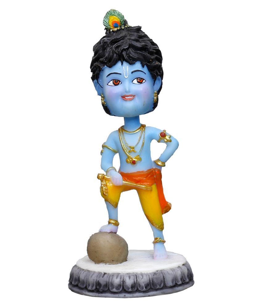 Sri Krishna Culture Krishna Polyresin Idol: Buy Sri Krishna Culture ...