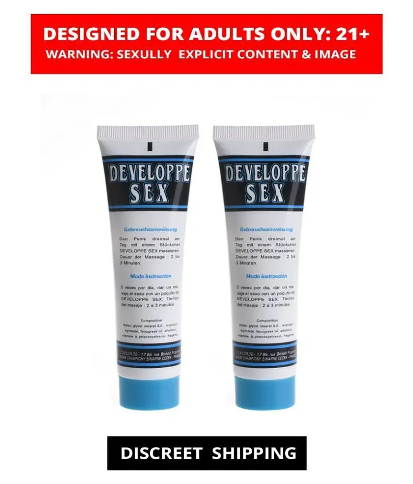 Developpe Sex Cream for Men