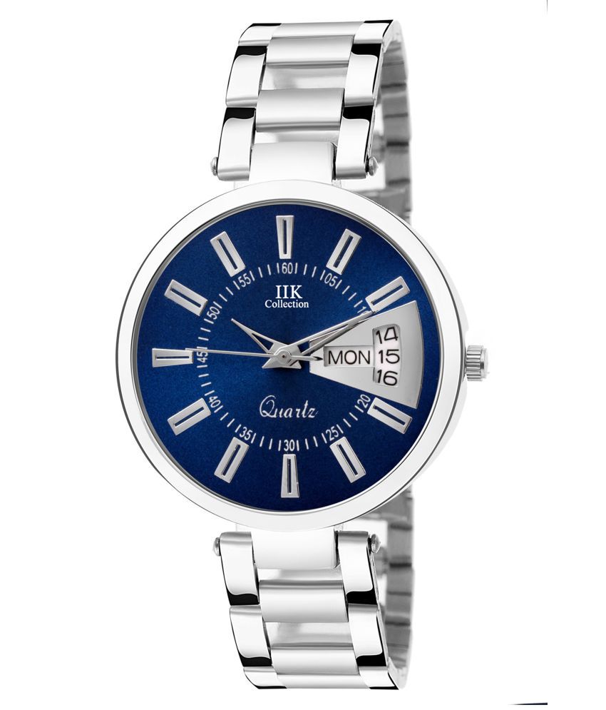     			IIK COLLECTION Stainless Steel Round Womens Watch