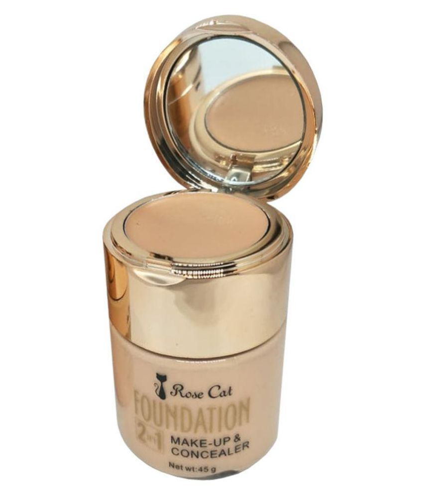 Rose Cat Liquid Foundation & Concealer 2 in 1 45 gm Buy Rose Cat