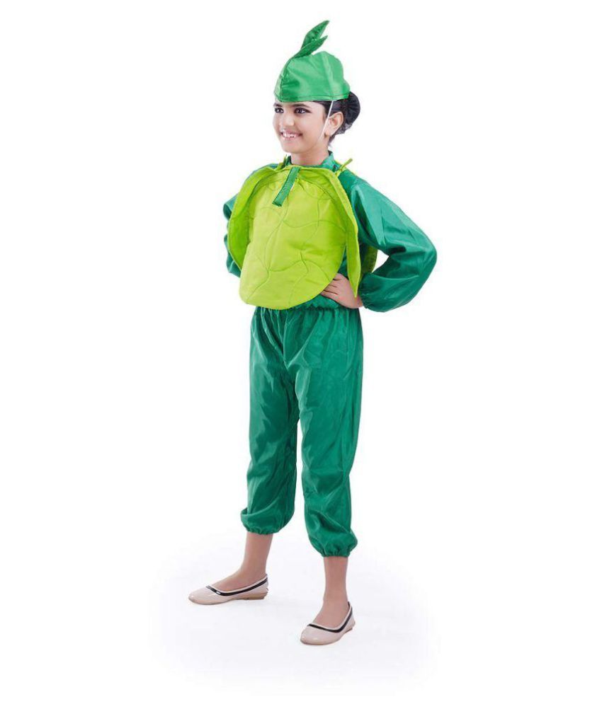 Fancydresswale Cabbage Vegetable Dress for Boys and Girls Vegetable