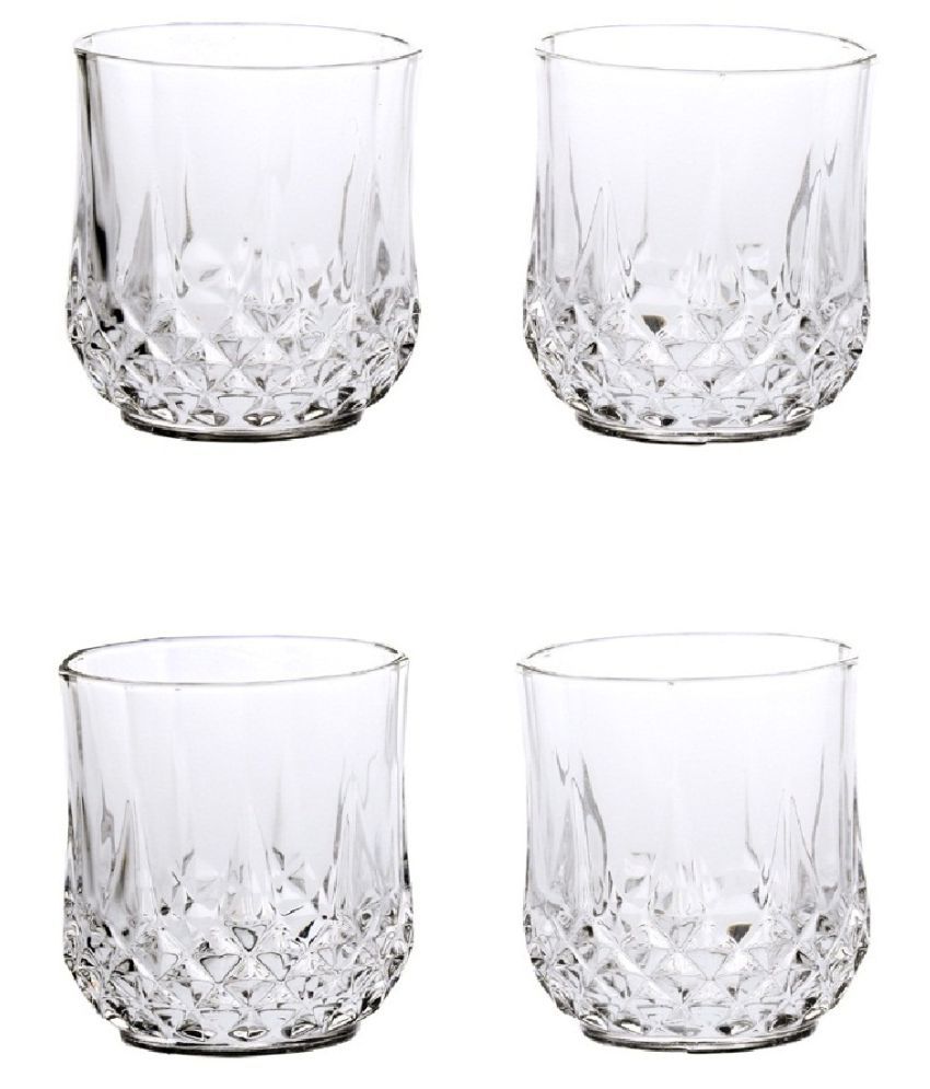     			Somil Water/Juice  Glasses Set,  200 ML - (Pack Of 4)