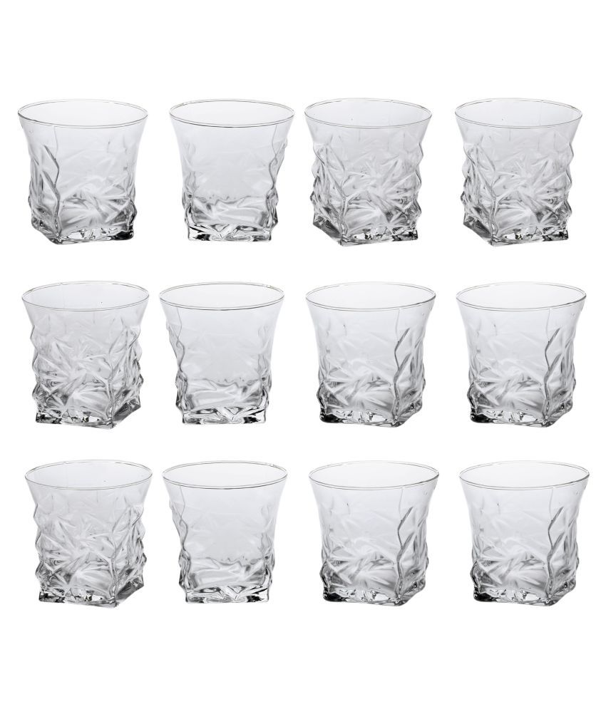     			Somil Whisky  Glasses Set,  250 ML - (Pack Of 12)