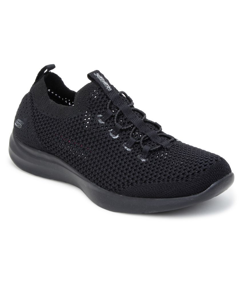 Skechers Black Walking Shoes Price in India Buy Skechers