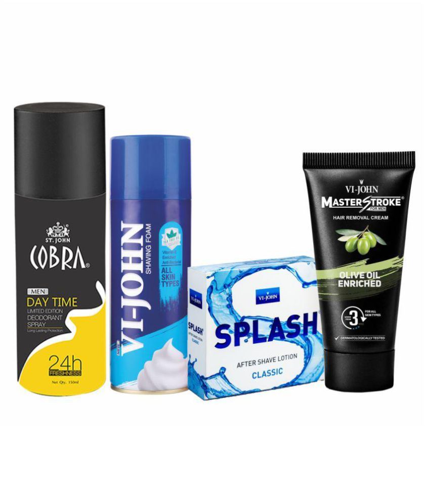Vi John Shave Foam 400 Gm Asl 50 Hair Removal Cream Deo Daytime