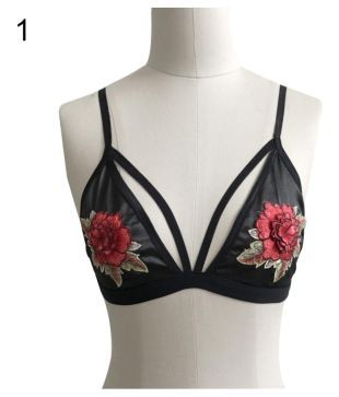 flower bralette