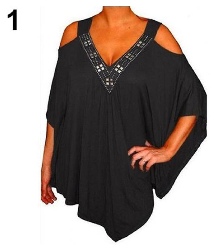 batwing sleeve irregular top