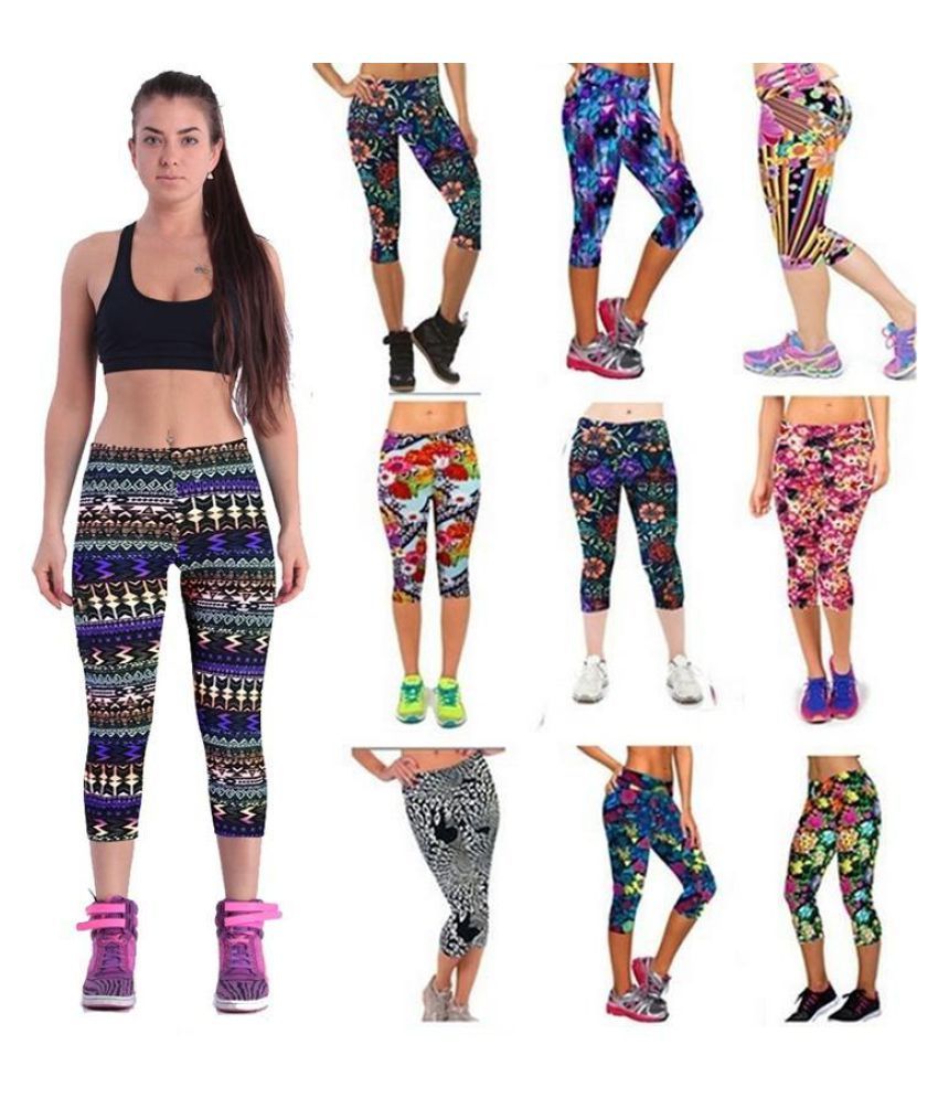 Three Quarter Gym Leggings