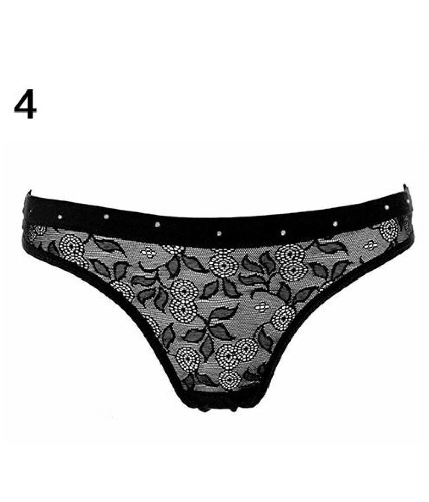 Buy Womens Sexy Erotic Sheer Floral Lace GString