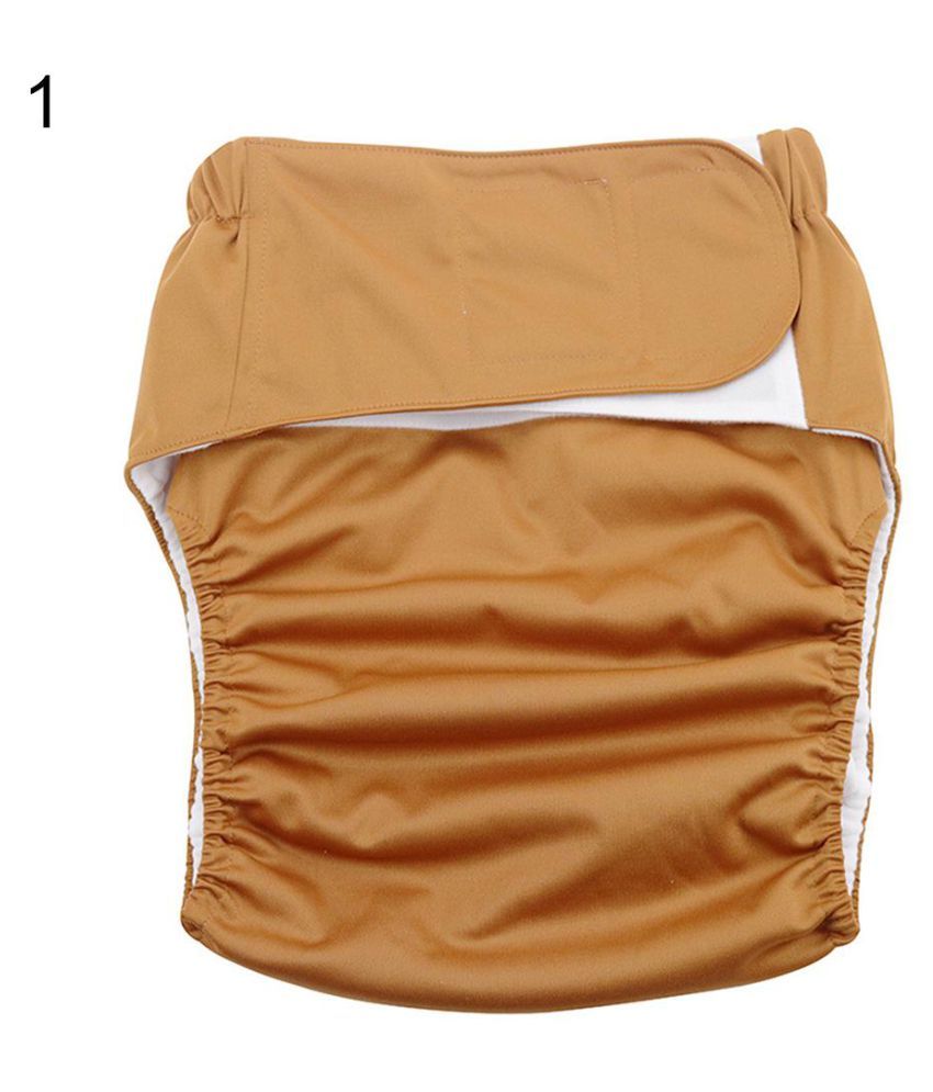 Reusable Adjustable Adult Cloth Diaper Nappy Pants for Incontinence
