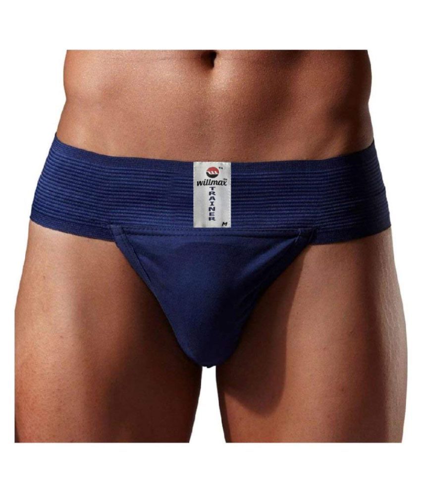 Kd Willmax Cotton Gym Supporter Back Cover Brief With Cup Pocket Pack Of 2 Buy Online At Best 9060