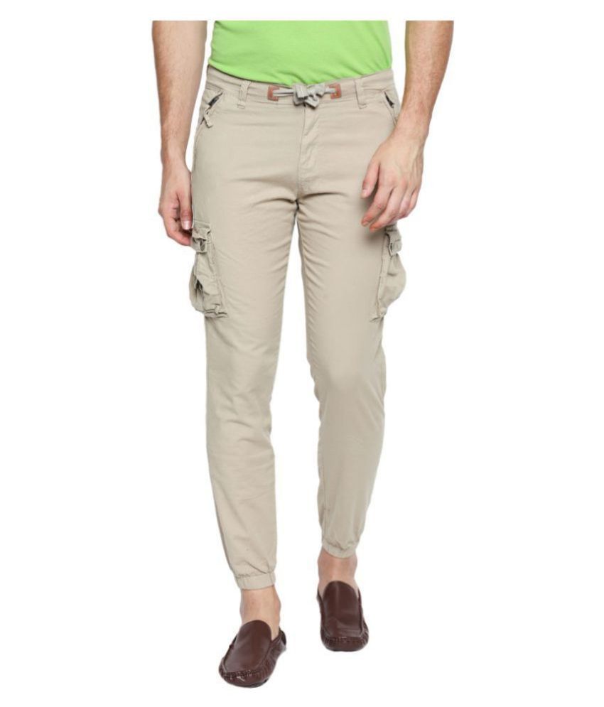 beige cargos women's