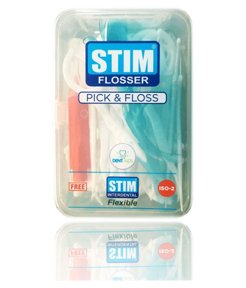     			Stim Flosser (Pack Of 3) Superfloss 40 Pcs