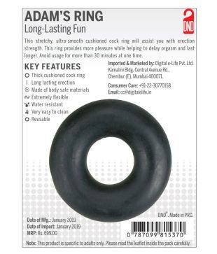 Dnd Adam S Non Vibrating Ring Imported From Prc Buy Dnd Adam S Non Vibrating Ring Imported From Prc At Best Prices In India Snapdeal
